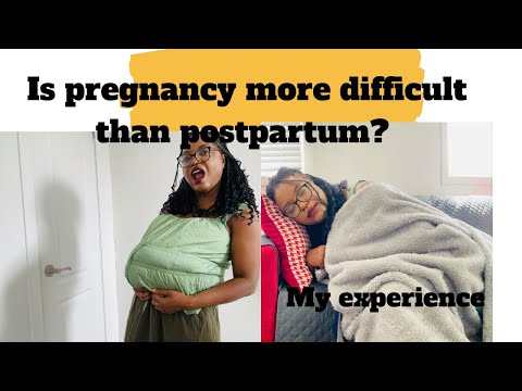 Pregnancy vs postpartum
