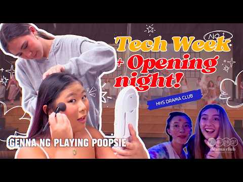 HHS DRAMA CLUB - THE PAJAMA GAME MUSICAL VLOG!!
