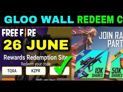 FREEFIRE TONIGHT UPDATE ( FREE GLOOWALL SKIN #FREE FIRE
