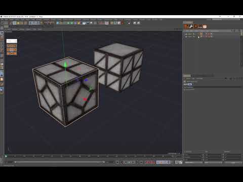 Cinema 4D Tutorial | One of the Ways of Baking Textures in Cinema 4D with UVW Tags