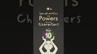 special ability and power ideas for your characters, part 10 🌟#writing #originalcharacter #oc #art