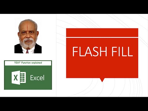 # 090 - TCA on Excel Flash Fill