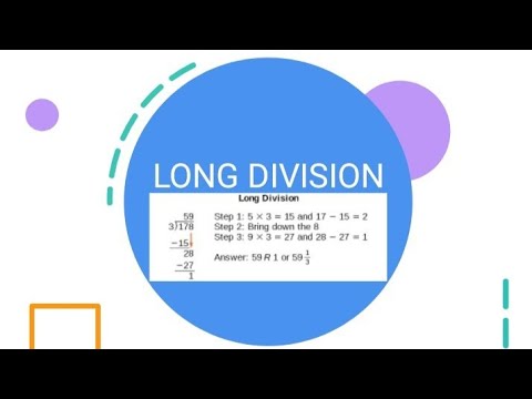 Long Division #maths #education #mathconcepts #youtube