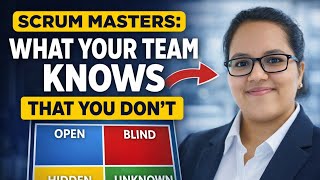 [Johari Window] scrum master interview questions and answers ⭐ scrum master interview questions