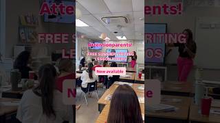 Free Summer Writing Lessons for Kids 📚 | Just Press Play & Learn!