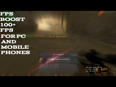 Fps Boost for Countrer Strike Source ||For Low end Device's|| Work PC and Android ||