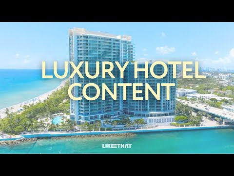 Miami's Finest Hotels | Luxury Content by Video Production Company