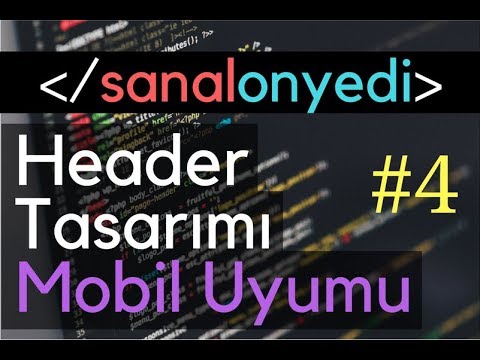 #4 Mobile Uyumlu Header ✓ React & Redux Proje Geliştiriyorum