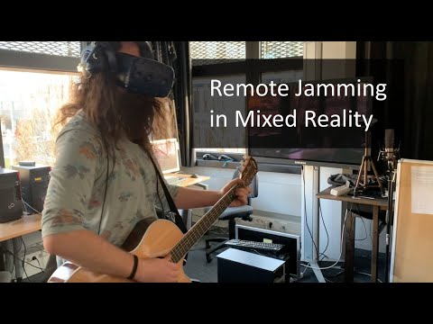 Remote Jamming in Mixed Reality: Teaser Video
