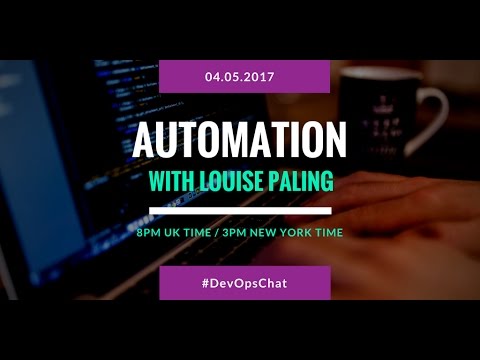 DevOpsChat: Automation Interview with Louise Paling