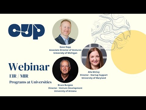 EIR / MIR Programs at Universities