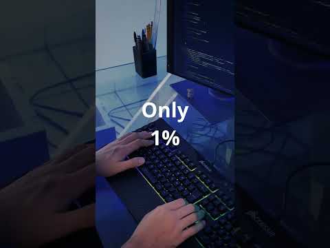 You are that one 1%.. 😈😎 #coding #developer #softwaredeveloper