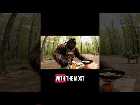 Bigfoot makes breakfast. #gains #bigfoot