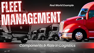 Fleet Management In Logistics I Fleet Management System | Fleet Management Software | Principles