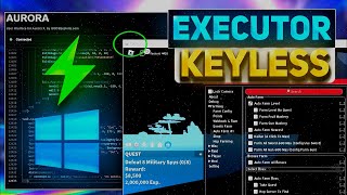 [NEW Exploit 🔥] ROBLOX Executor NEW PC Script Executor Aurora X | BYPASS BYFRON Showcase 2024