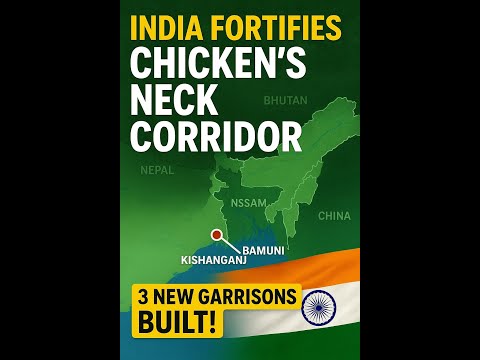 India Fortifies Chicken's Neck Corridor