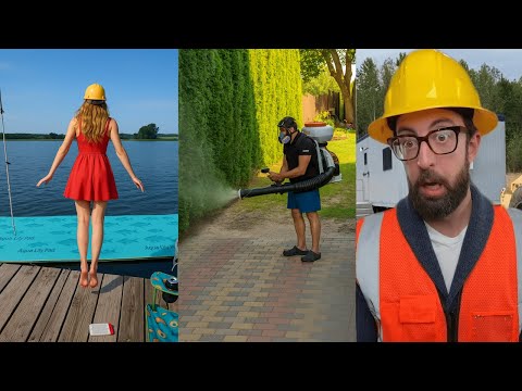 Work Smart | Genius HacksThat Make Work Easie-03 #adamrose #construction #funny