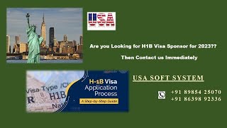 H1B  WORK VISA 2023 IN AN IT FIELD