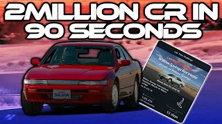 Earn 2 Million Credits in Under 90 Seconds in The NEW Gran Turismo 7 Lap Time Challenge!