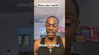 Arvel - Show your work #relatable #inspired