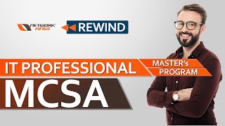 Day 1 MCSA Windows Server | IT Professional Master's Program | Network Kings
