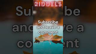 Riddle with answer part 15 #riddlemaster