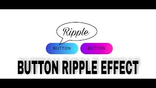 Button Ripple Effect on Click Using CSS & React JS | Source Code Link 👇