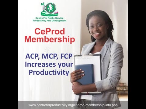 Ceprod Membership Workshop