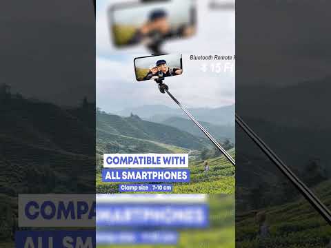 Tygot Bluetooth Extendable Selfie Sticks with Wireless Remote tripod