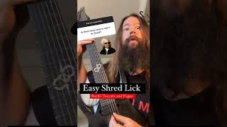 EASY shred lick 🎸