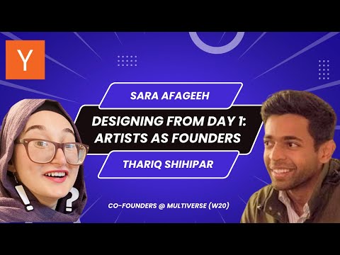YC Tech Talks: Designing from Day One: Artists as Founders with Multiverse (S20)