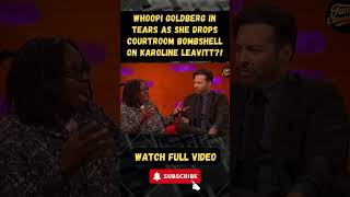 Whoopi Goldberg in TEARS as She Drops Courtroom BOMBSHELL on Karoline Leavitt?! part 1