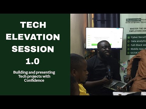Building and presenting Tech projects with Confidence.
