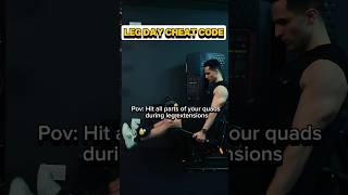 Cheat code to grow your legs fast! #shorts #legday #gym #fitness