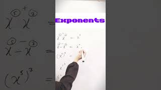 how we can solve exponents of number.#maths #exponents #exponenttricks