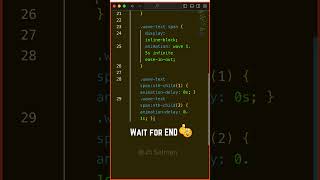 Wave Text Animation | Fluid CSS Effect for Eye-Catching Web Design