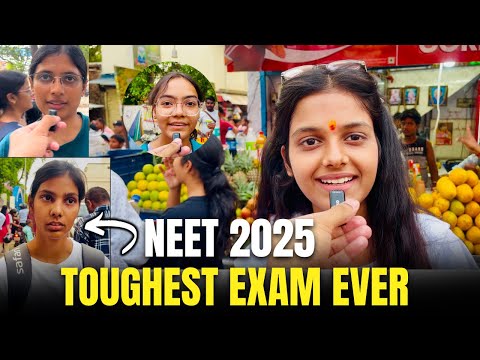 NEET 2025 Toughest Paper Ever 😨in History #neet #mbbs #aiims #answerkey #cutoff #ntaneet