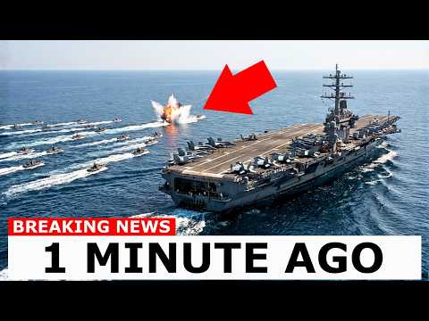 Iran Sent 50 Boats to Destroy USS Abraham Lincoln — Then THIS Happened...