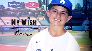 My Wish: Gunnar Gonzales plays catch with Freddie Freeman | SportsCenter