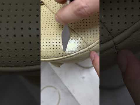 Car Seat Damage Repair in Minutes! 🛠️ Easy Fix for Small Tears #howto #fixed #repair #carseat #diy