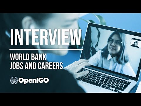 Interview - World Bank Jobs