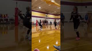 serve + out of system❤️#volleyball #setter #PFA #classof2029