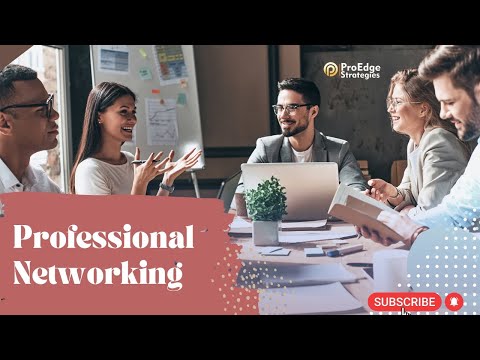 strategies for building a powerful professional network | ProEdge Strategies