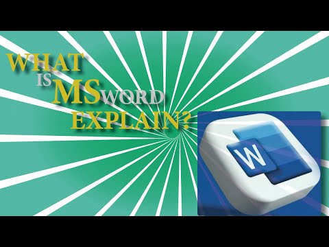 What Is MS Word In Urdu