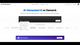 Revolutionize Your UI Development with PureCode AI | Auto-Generate Components & Code (Free)