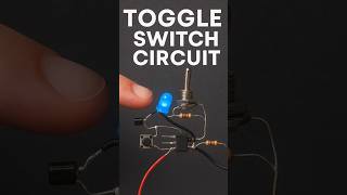 How to Make a Toggle Switch Circuit (Latch ON/OFF) Flip-Flop #toggle
