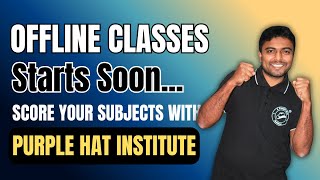 Offline Classes - Starts Soon | Score Your Subjects With - Purple Hat Institute | #sppu #engineering