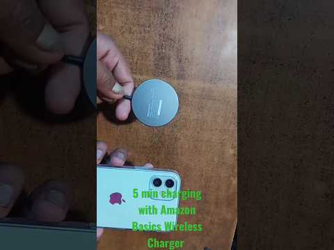 iPhone wireless Charger test for 5 minutes