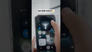 The brand new Flashlight on iOS18 🤯 #ios18 #ios18tips #tech #iphones #ophone16 #iphone16pro #iphone
