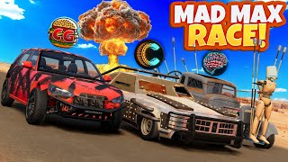 Only One Car Has a NUKE in This Mad Max Race... (BeamNG Drive Mods)